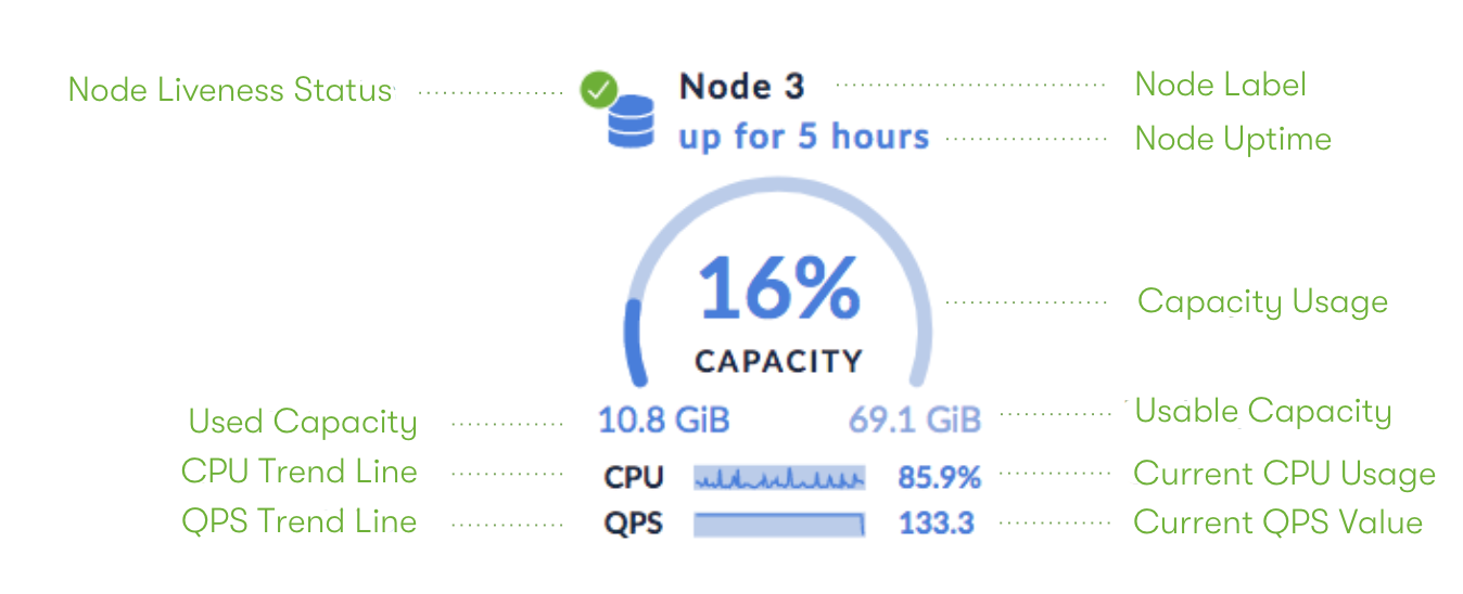 CockroachDB Admin UI Summary Panel